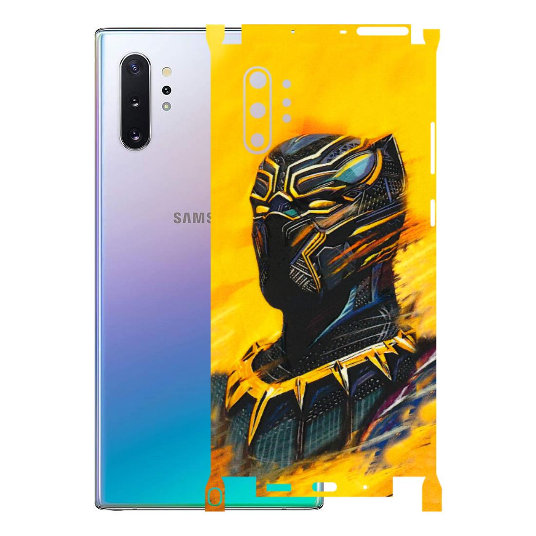 Samsung M/F/Note/Flip and C Phone Skins (All Models) - Yellow Panther - 3D Embossed Finish (L-54) Samsung Galaxy Note 10 Plus