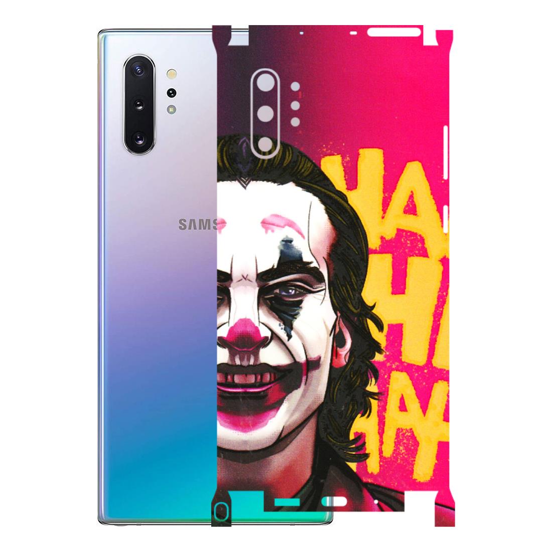 Samsung M/F/Note/Flip and C Phone Skins (All Models) - Joker Evil Laugh - 3D Embossed Finish (L-97) Samsung Galaxy Note 10 Plus