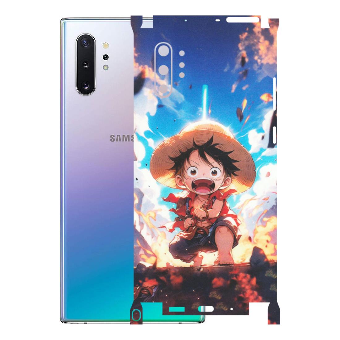 Samsung M/F/Note/Flip and C Phone Skins (All Models) - Toon One Piece Cute Character - Matte Finish (M-35) Samsung Galaxy Note 10 Plus