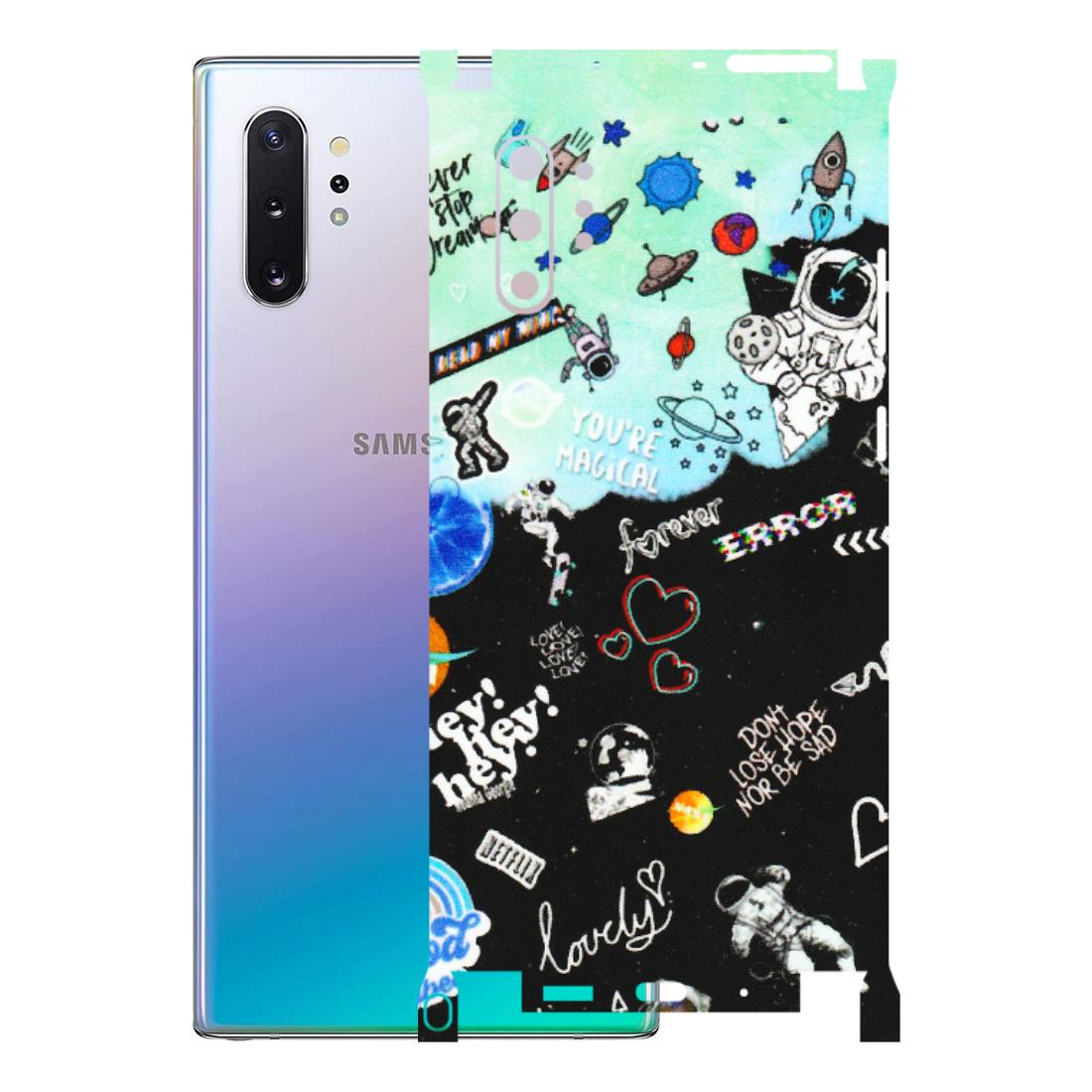 Samsung M/F/Note/Flip and C Phone Skins (All Models) - Living In A Space Dream - Matte Finish (M-46) Samsung Galaxy Note 10 Plus