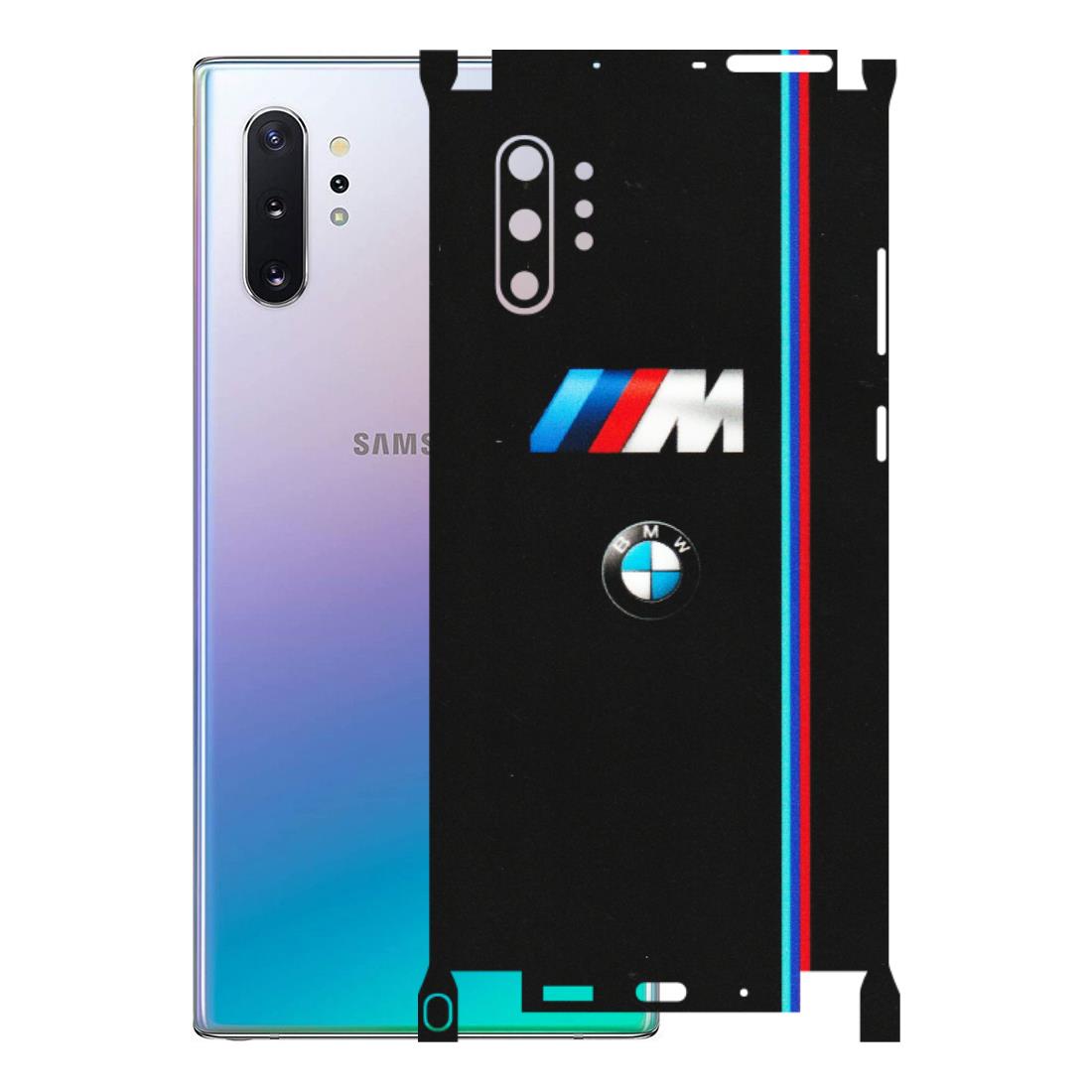 Samsung M/F/Note/Flip and C Phone Skins (All Models) - Styling With Black BMW - Matte Finish (M-74) Samsung Galaxy Note 10 Plus