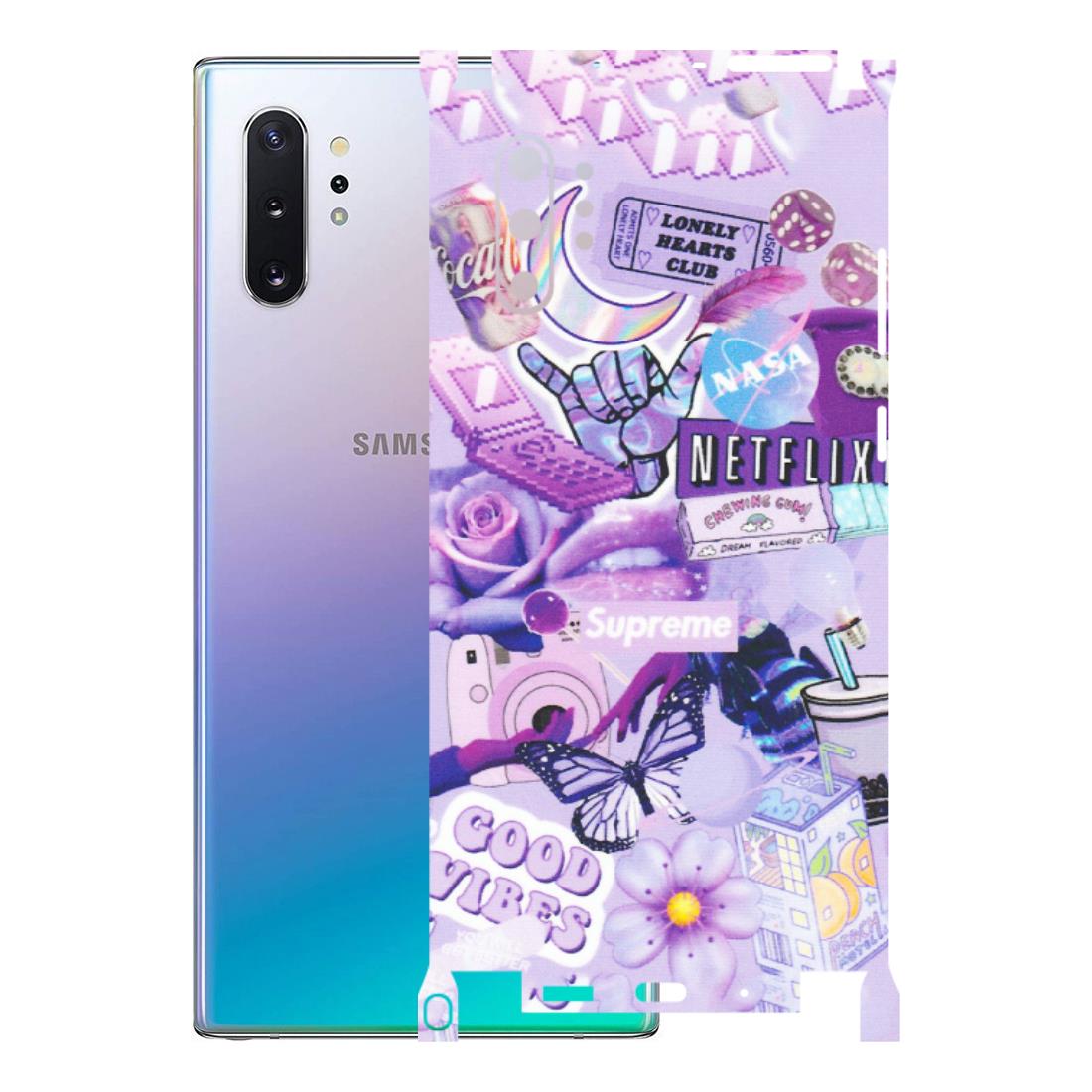 Samsung M/F/Note/Flip and C Phone Skins (All Models) - Supreme Purple Magic - Matte Finish (M-88) Samsung Galaxy Note 10 Plus