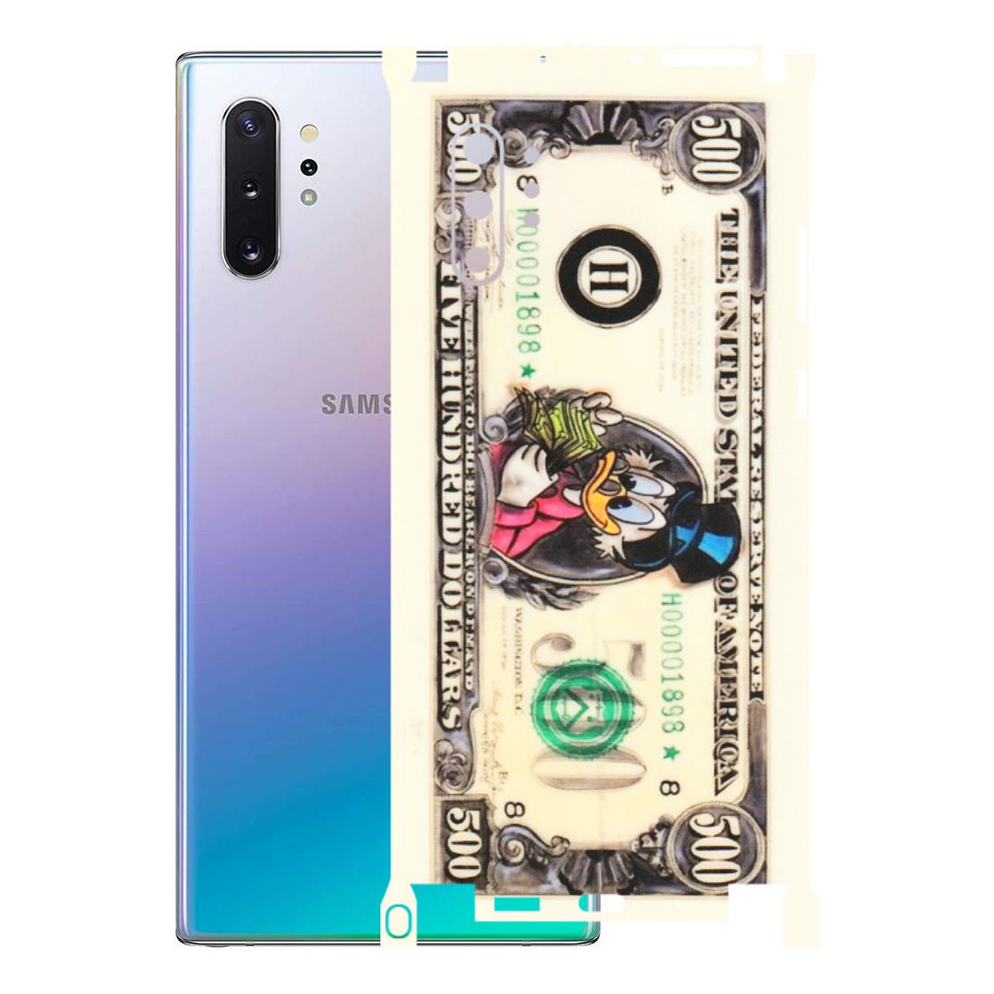 Samsung M/F/Note/Flip and C Phone Skins (All Models) - Five Hundred Dollar Duck - Transparent Finish (T-15) Samsung Galaxy Note 10 Plus