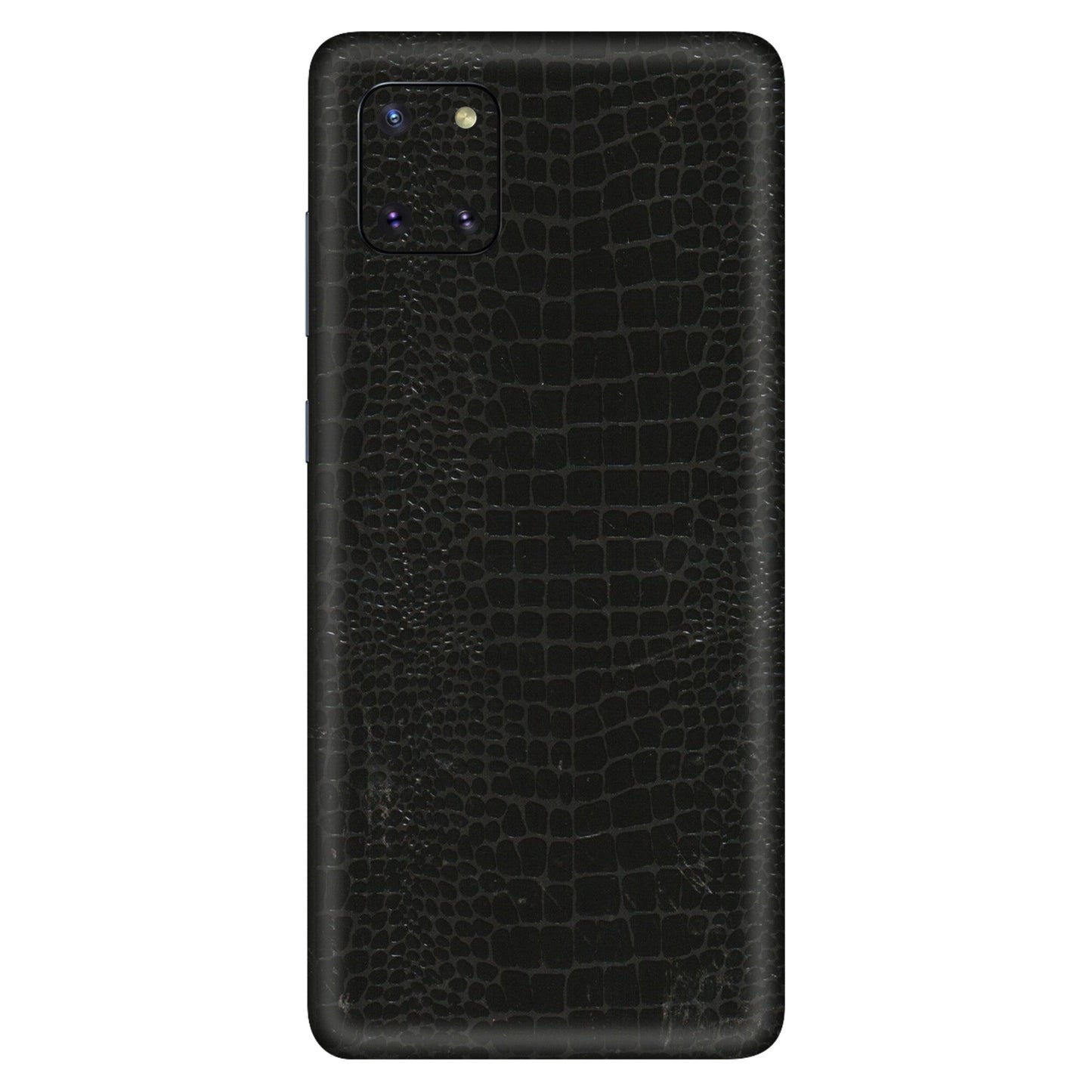 Samsung M/F/Note/Flip and C Phone Skins (All Models) - Snake Leather Black - 3D Embossed Finish (L-107) Samsung Galaxy Note 10 Lite