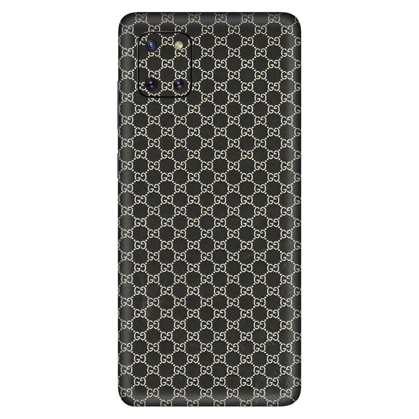 Samsung M/F/Note/Flip and C Phone Skins (All Models) - Black G Print - 3D Embossed Finish (L-109) Samsung Galaxy Note 10 Lite