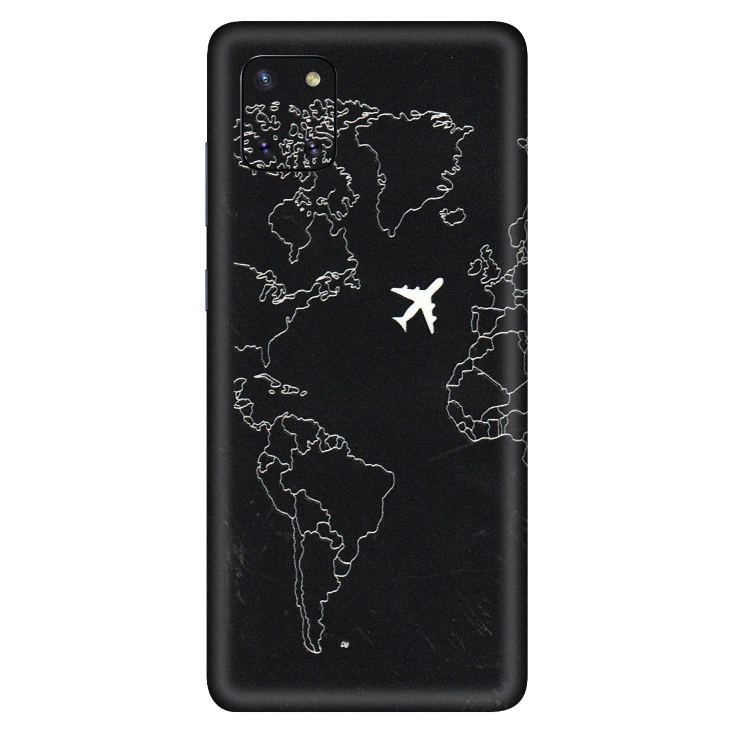 Samsung M/F/Note/Flip and C Phone Skins (All Models) - Never Ending Travel - 3D Embossed Finish (L-79) Samsung Galaxy Note 10 Lite