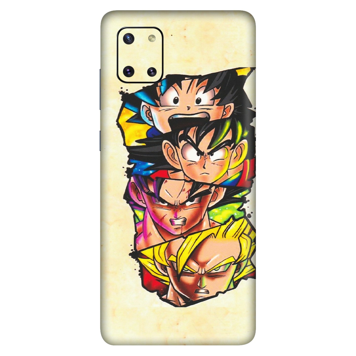 Samsung M/F/Note/Flip and C Phone Skins (All Models) - Angry Multi Anime - Matte Finish (M-113) Samsung Galaxy Note 10 Lite