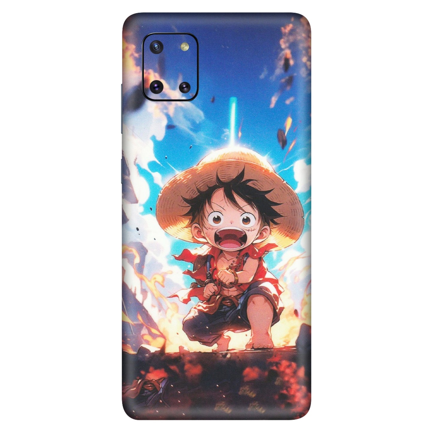 Samsung M/F/Note/Flip and C Phone Skins (All Models) - Toon One Piece Cute Character - Matte Finish (M-35) Samsung Galaxy Note 10 Lite