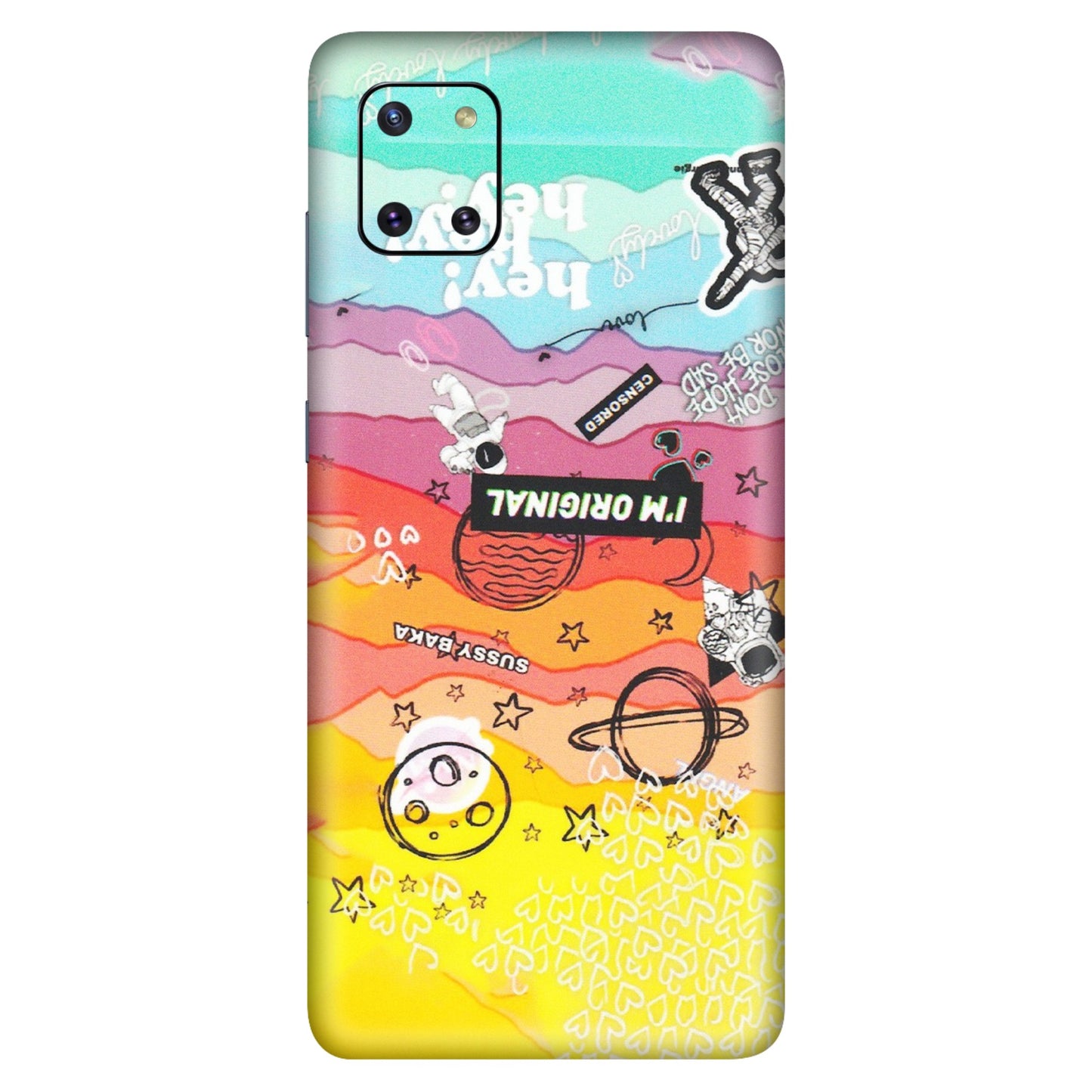Samsung M/F/Note/Flip and C Phone Skins (All Models) - The Original Astronaut - Matte Finish (M-79) Samsung Galaxy Note 10 Lite