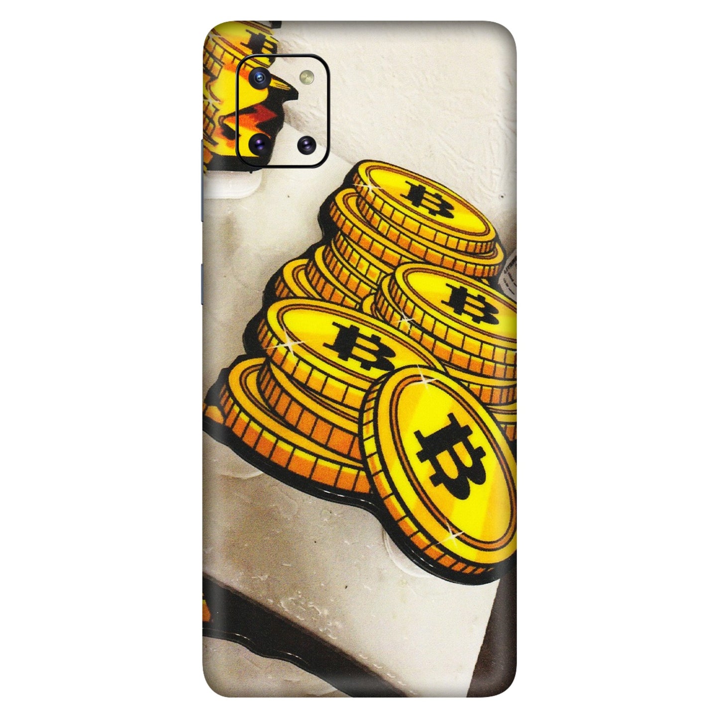Samsung M/F/Note/Flip and C Phone Skins (All Models) - Billionaire Bitcoin Collection - Matte Finish (M-92) Samsung Galaxy Note 10 Lite