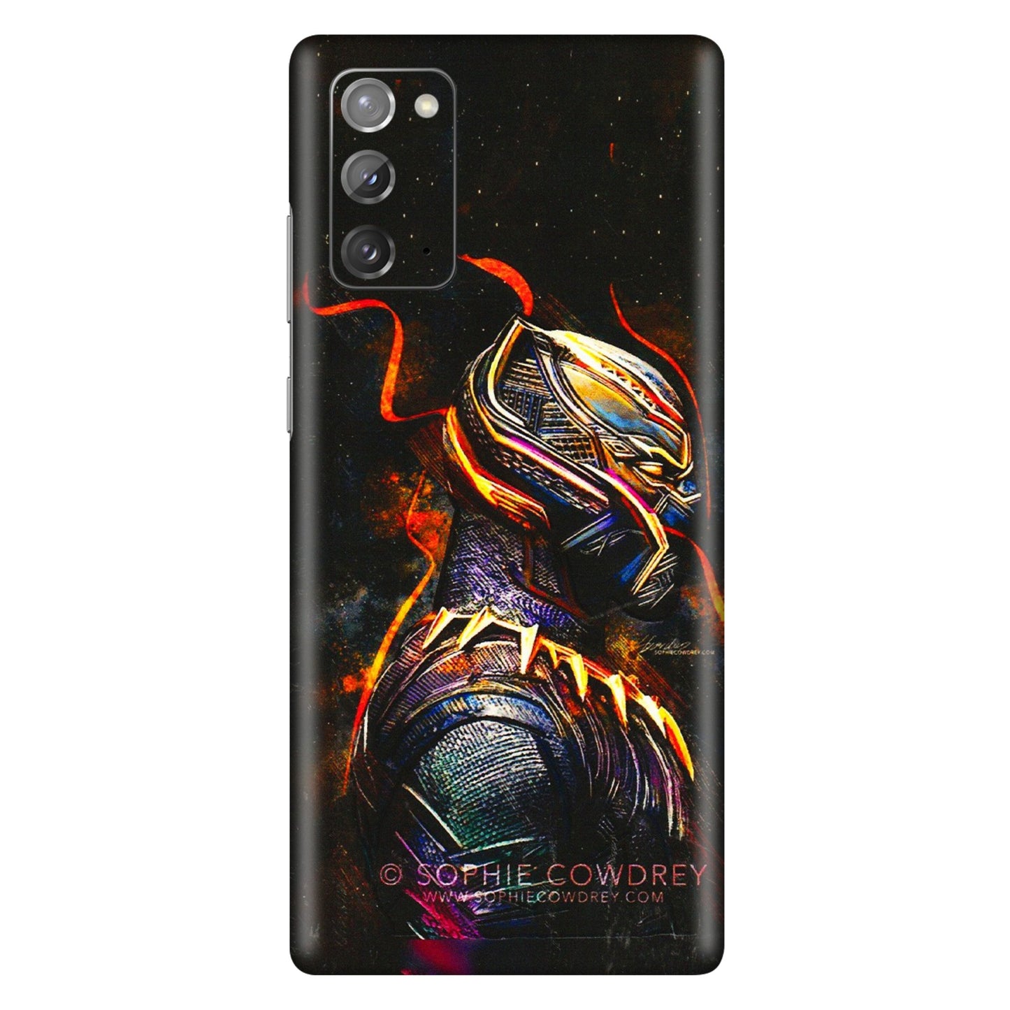 Samsung M/F/Note/Flip and C Phone Skins (All Models) - Black Panther - 3D Embossed Finish (L-190) Samsung Galaxy Note 20