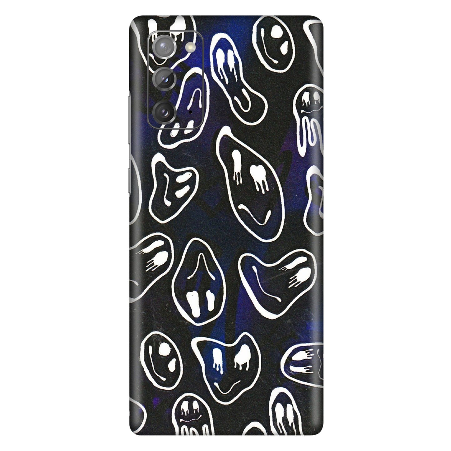 Samsung M/F/Note/Flip and C Phone Skins (All Models) - Distorted Smileys - 3D Embossed Finish (L-92) Samsung Galaxy Note 20