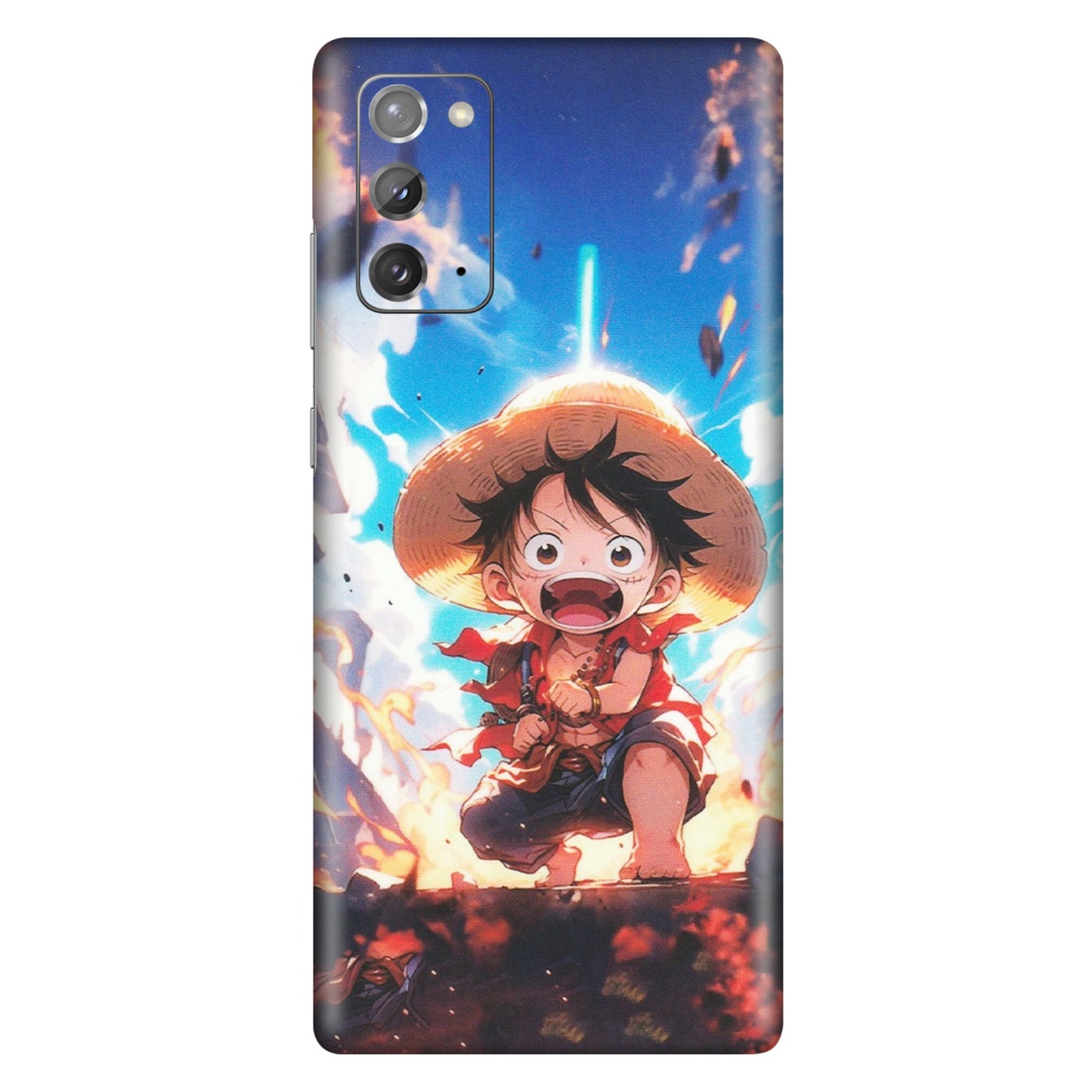 Samsung M/F/Note/Flip and C Phone Skins (All Models) - Toon One Piece Cute Character - Matte Finish (M-35) Samsung Galaxy Note 20