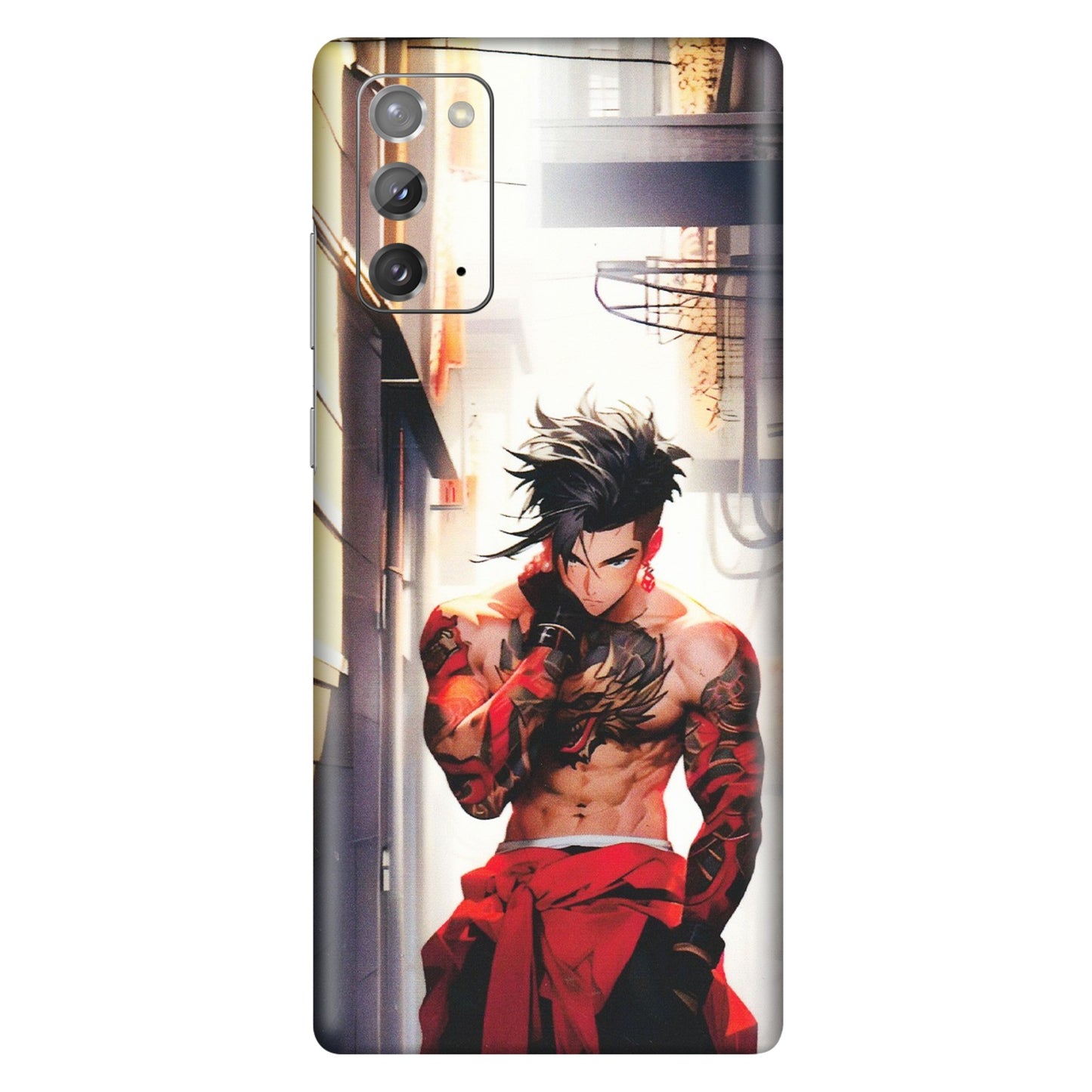 Samsung M/F/Note/Flip and C Phone Skins (All Models) - In the streets of Japan - Matte Finish (M-77) Samsung Galaxy Note 20