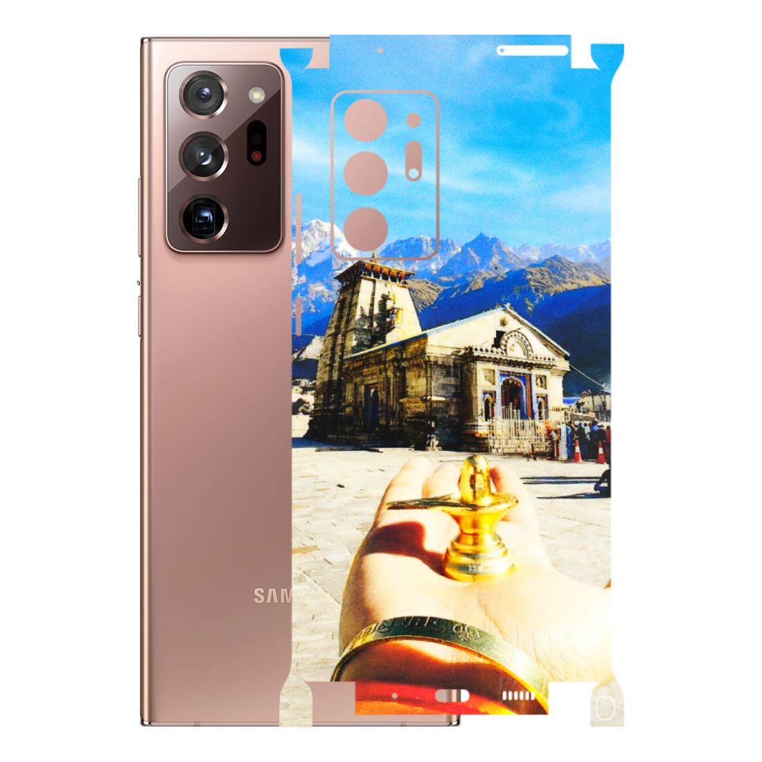 Samsung M/F/Note/Flip and C Phone Skins (All Models) - Beauty of Kedarnath - 3D Embossed Finish (L-108) Samsung Galaxy Note 20 Ultra