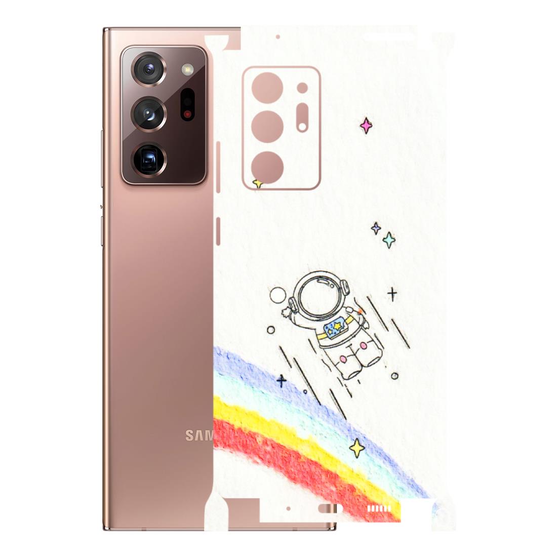 Samsung M/F/Note/Flip and C Phone Skins (All Models) - Milkyway Astronaut - 3D Embossed Finish (L-110) Samsung Galaxy Note 20 Ultra