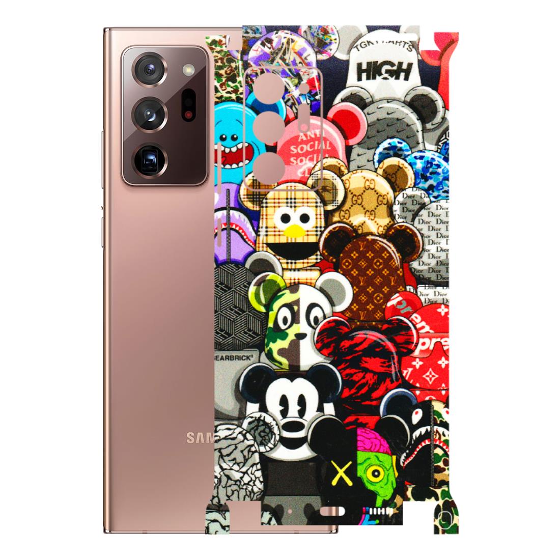 Samsung M/F/Note/Flip and C Phone Skins (All Models) - More Mickey Mouses - 3D Embossed Finish (L-118) Samsung Galaxy Note 20 Ultra