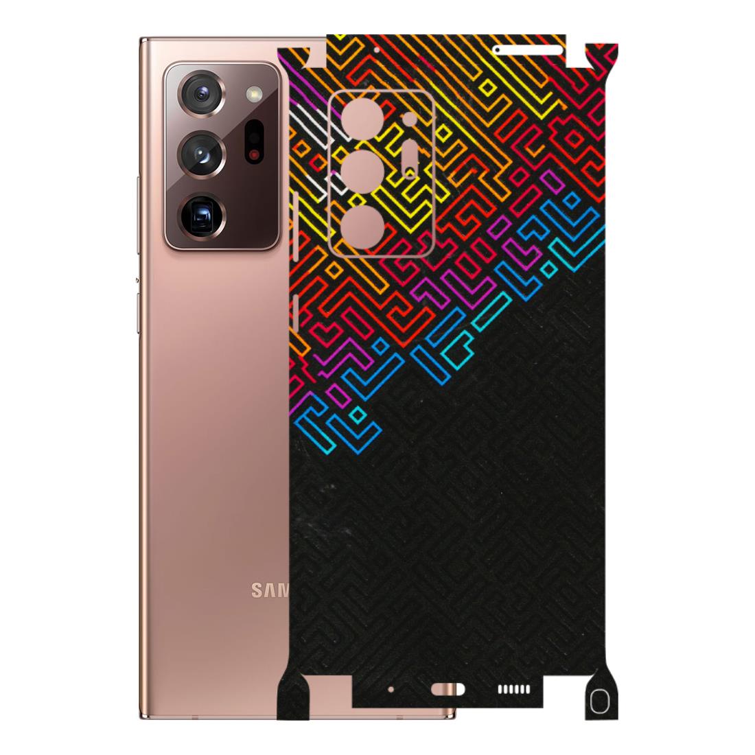 Samsung M/F/Note/Flip and C Phone Skins (All Models) - Dotme Pattern Art - 3D Embossed Finish (L-121) Samsung Galaxy Note 20 Ultra