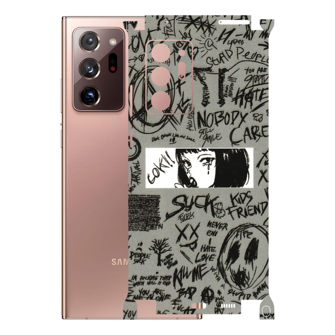 Samsung M/F/Note/Flip and C Phone Skins (All Models) - Never Have Love Anime - 3D Embossed Finish (L-260) Samsung Galaxy Note 20 Ultra