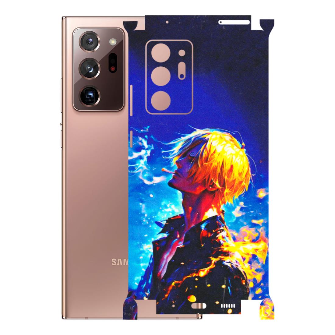 Samsung M/F/Note/Flip and C Phone Skins (All Models) - Sanji Vinsmoke One Piece - 3D Embossed Finish (L-319) Samsung Galaxy Note 20 Ultra