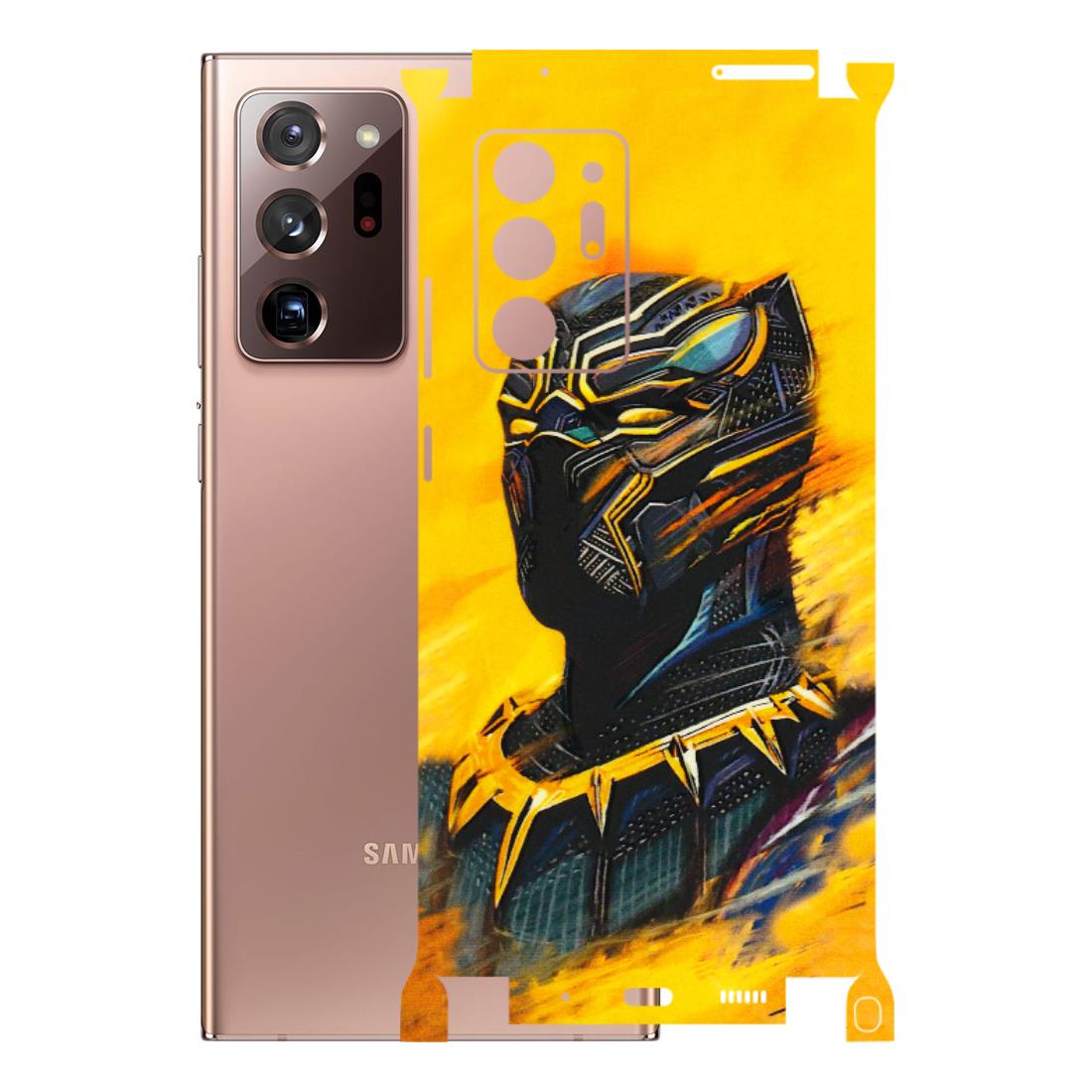 Samsung M/F/Note/Flip and C Phone Skins (All Models) - Yellow Panther - 3D Embossed Finish (L-54) Samsung Galaxy Note 20 Ultra