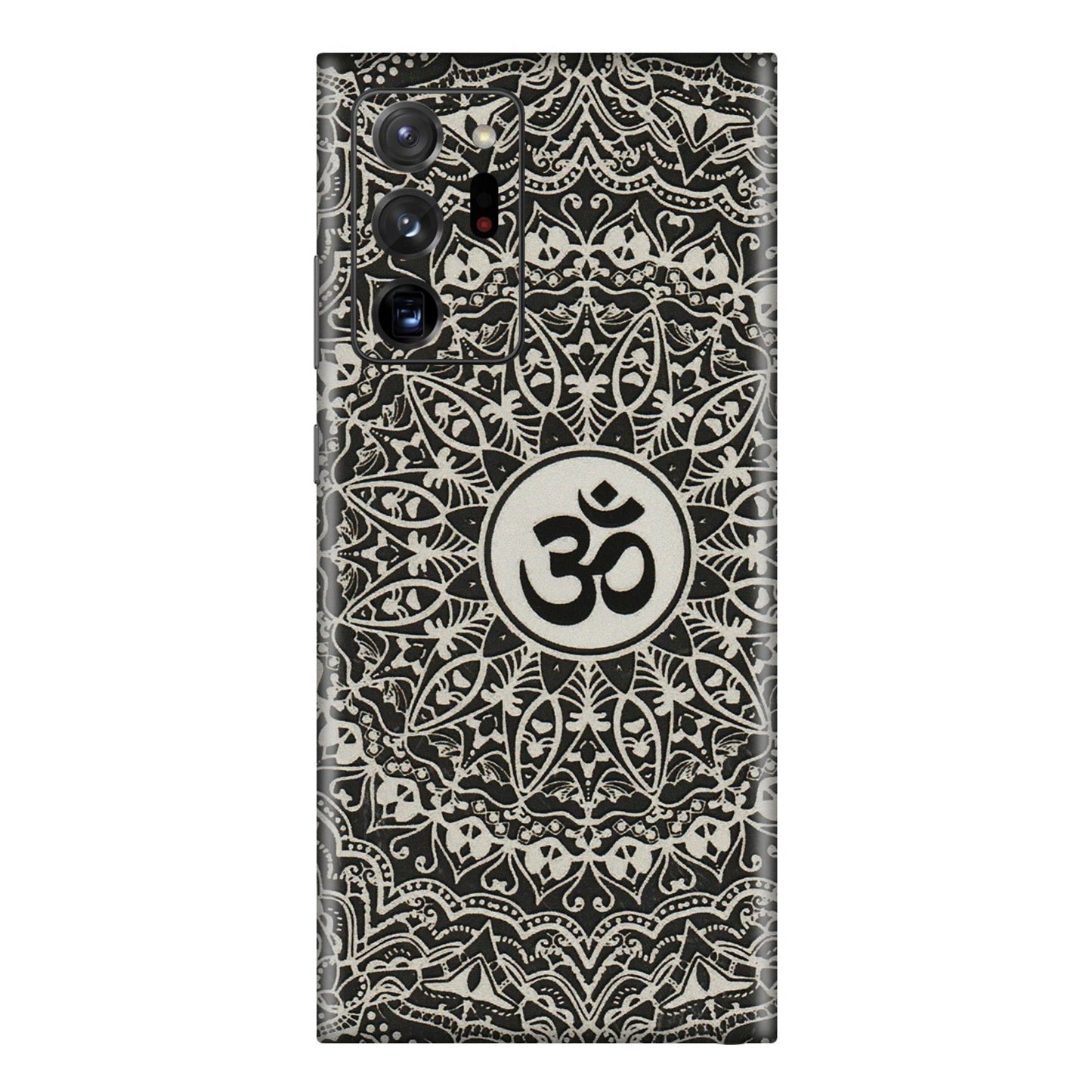 Samsung M/F/Note/Flip and C Phone Skins (All Models) - Aum Elegant Mandala - 3D Embossed Finish (L-62) Samsung Galaxy Note 20 Ultra