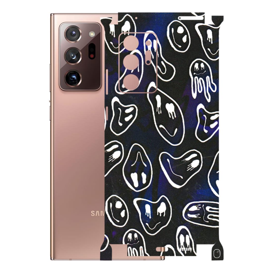 Samsung M/F/Note/Flip and C Phone Skins (All Models) - Distorted Smileys - 3D Embossed Finish (L-92) Samsung Galaxy Note 20 Ultra