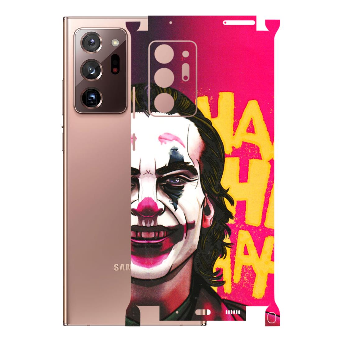 Samsung M/F/Note/Flip and C Phone Skins (All Models) - Joker Evil Laugh - 3D Embossed Finish (L-97) Samsung Galaxy Note 20 Ultra