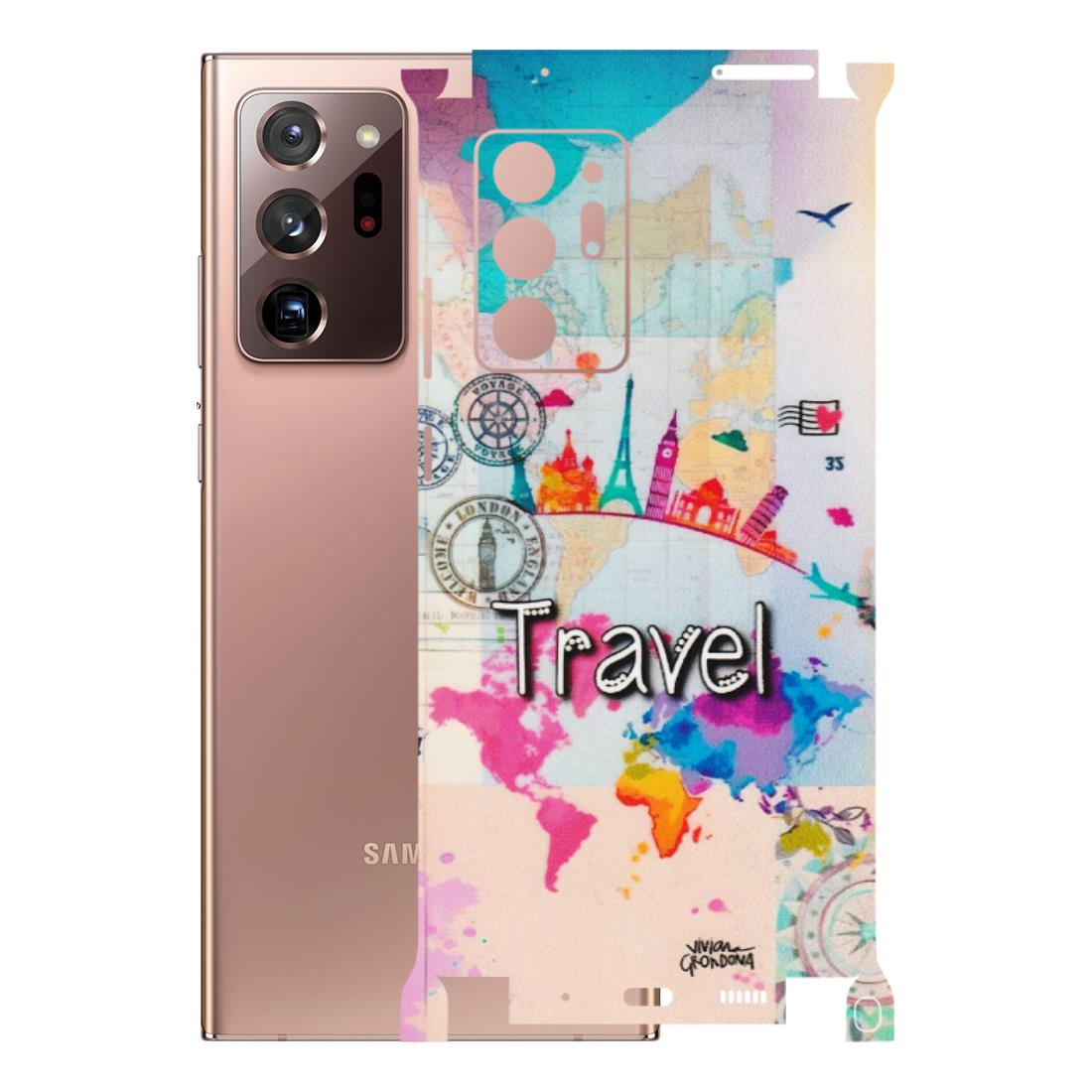 Samsung M/F/Note/Flip and C Phone Skins (All Models) - Travel The Wonders - Matte Finish (M-108) Samsung Galaxy Note 20 Ultra