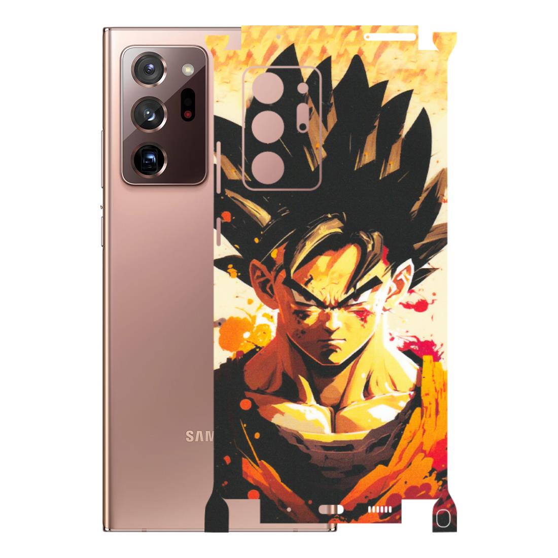 Samsung M/F/Note/Flip and C Phone Skins (All Models) - Angry Goku - Matte Finish (M-12) Samsung Galaxy Note 20 Ultra