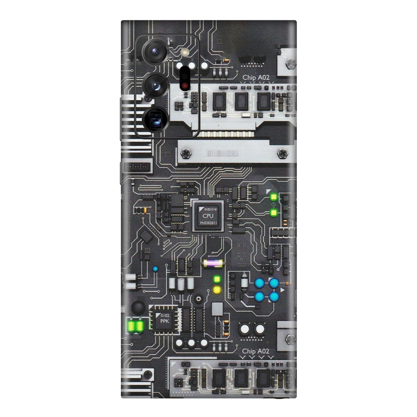 Samsung M/F/Note/Flip and C Phone Skins (All Models) - Motherboard Internals - Matte Finish (M-135) Samsung Galaxy Note 20 Ultra
