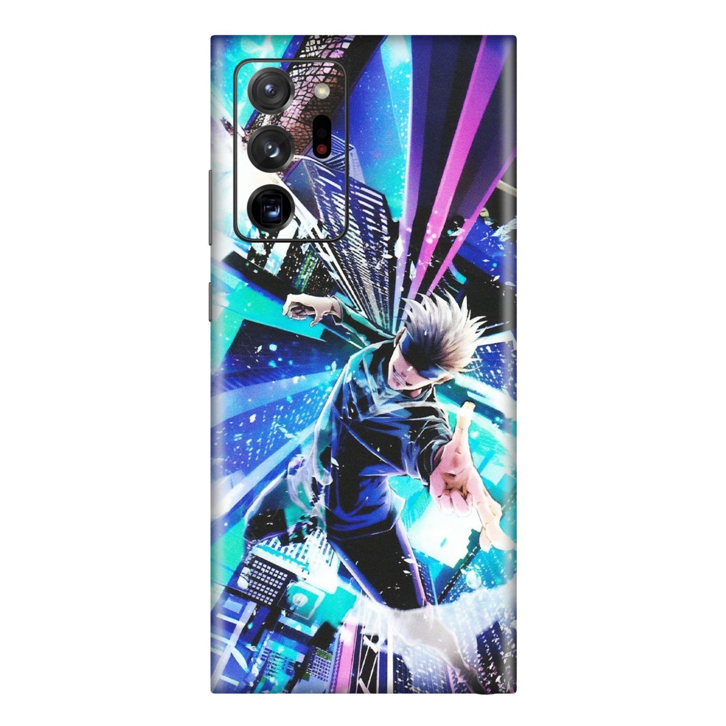 Samsung M/F/Note/Flip and C Phone Skins (All Models) - Manga Action Jujustu Kaisen Anime - Matte Finish (M-155) Samsung Galaxy Note 20 Ultra