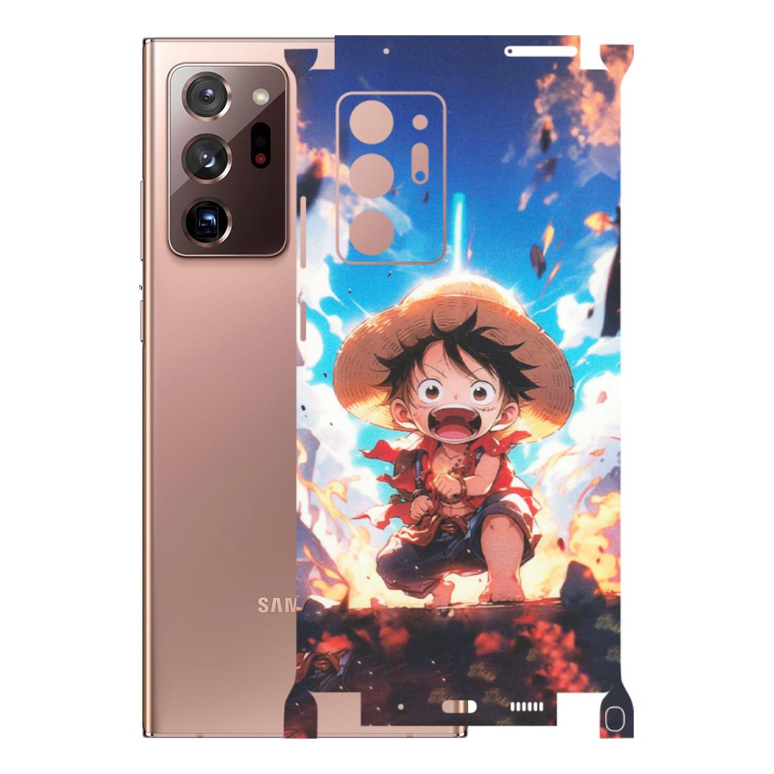 Samsung M/F/Note/Flip and C Phone Skins (All Models) - Toon One Piece Cute Character - Matte Finish (M-35) Samsung Galaxy Note 20 Ultra