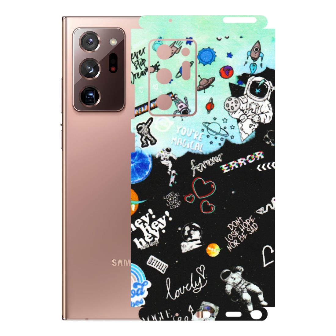 Samsung M/F/Note/Flip and C Phone Skins (All Models) - Living In A Space Dream - Matte Finish (M-46) Samsung Galaxy Note 20 Ultra