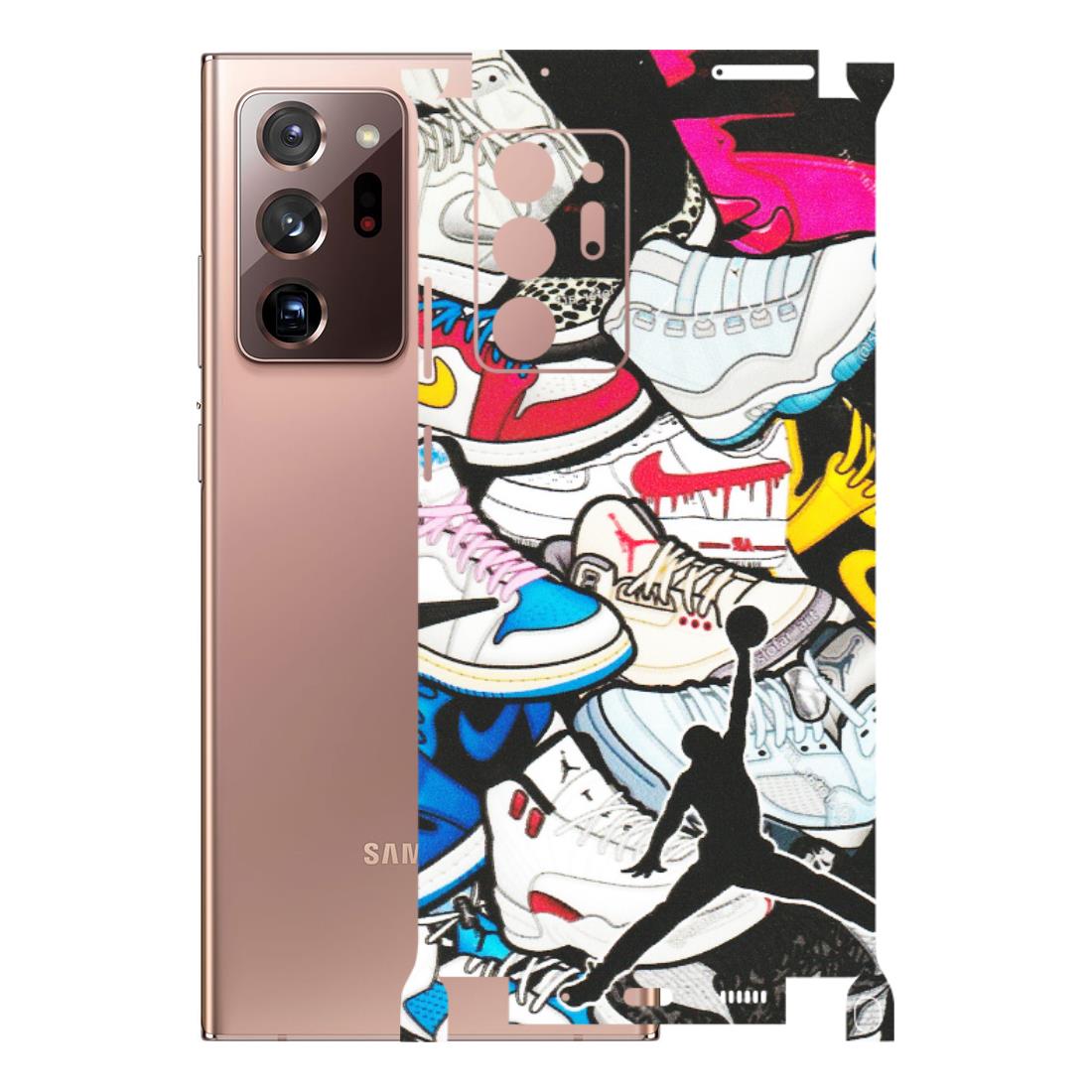 Samsung M/F/Note/Flip and C Phone Skins (All Models) - Jordan Sneakers Fan - Matte Finish (M-80) Samsung Galaxy Note 20 Ultra