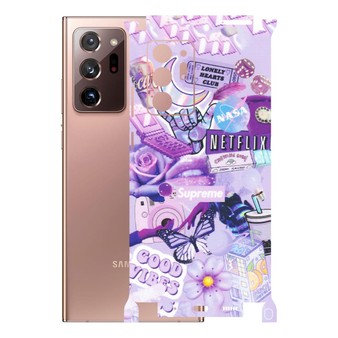 Samsung M/F/Note/Flip and C Phone Skins (All Models) - Supreme Purple Magic - Matte Finish (M-88) Samsung Galaxy Note 20 Ultra