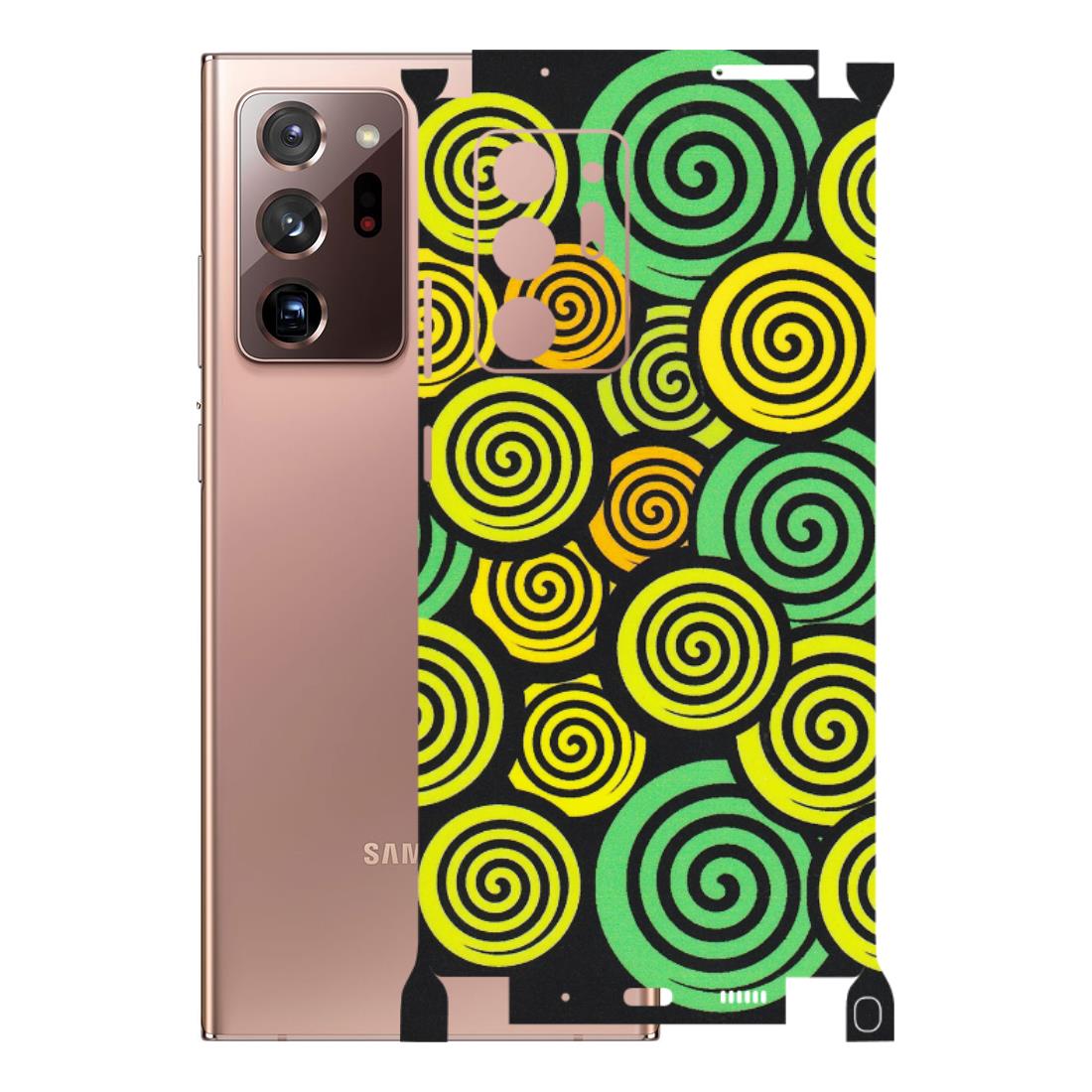 Samsung M/F/Note/Flip and C Phone Skins (All Models) - Crazy Spiral - Matte Finish (M-91) Samsung Galaxy Note 20 Ultra