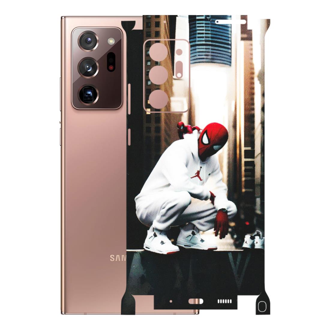 Samsung M/F/Note/Flip and C Phone Skins (All Models) - Sportsman Spider Man - Matte Finish (M-94) Samsung Galaxy Note 20 Ultra