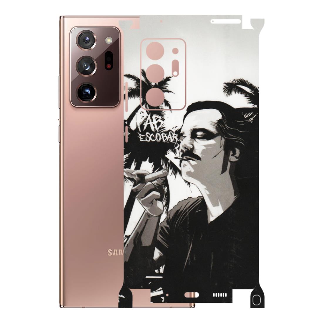 Samsung M/F/Note/Flip and C Phone Skins (All Models) - Pab Escobar - Transparent Finish (T-05) Samsung Galaxy Note 20 Ultra