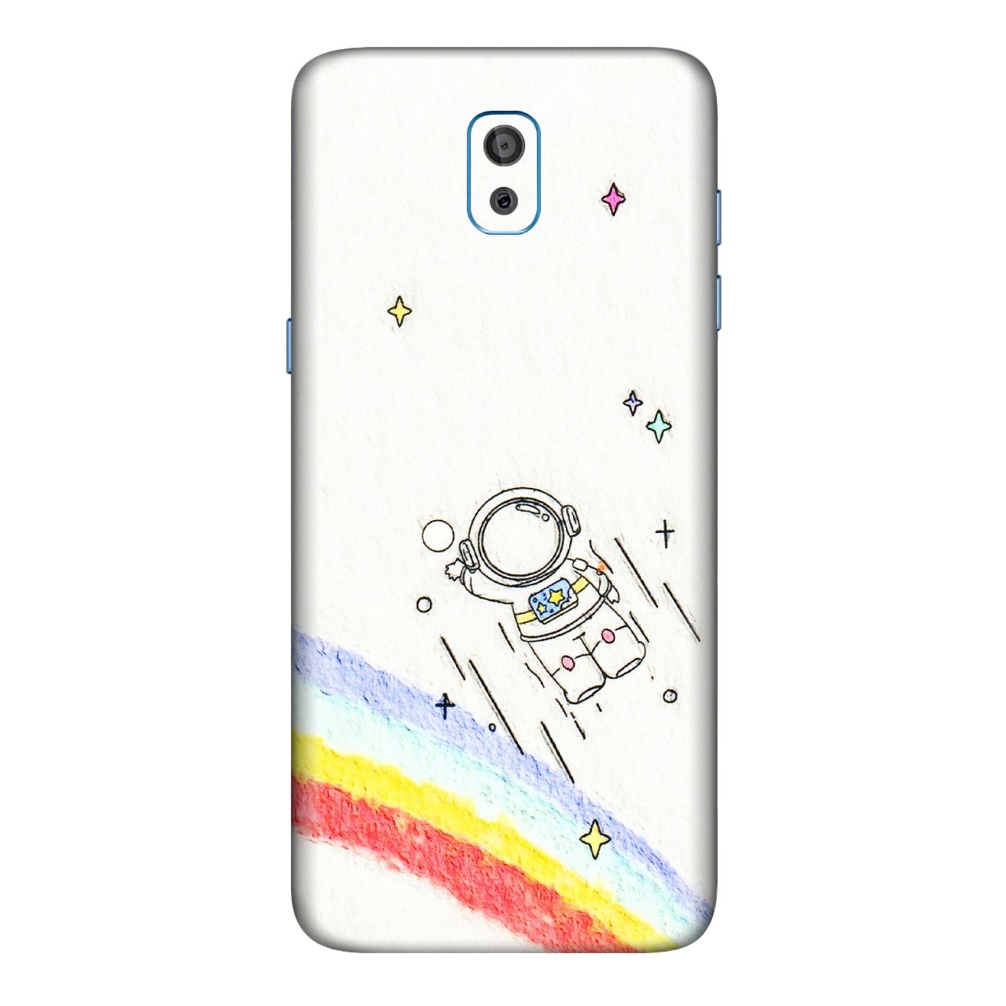 Samsung M/F/Note/Flip and C Phone Skins (All Models) - Milkyway Astronaut - 3D Embossed Finish (L-110) Samsung Galaxy On 8