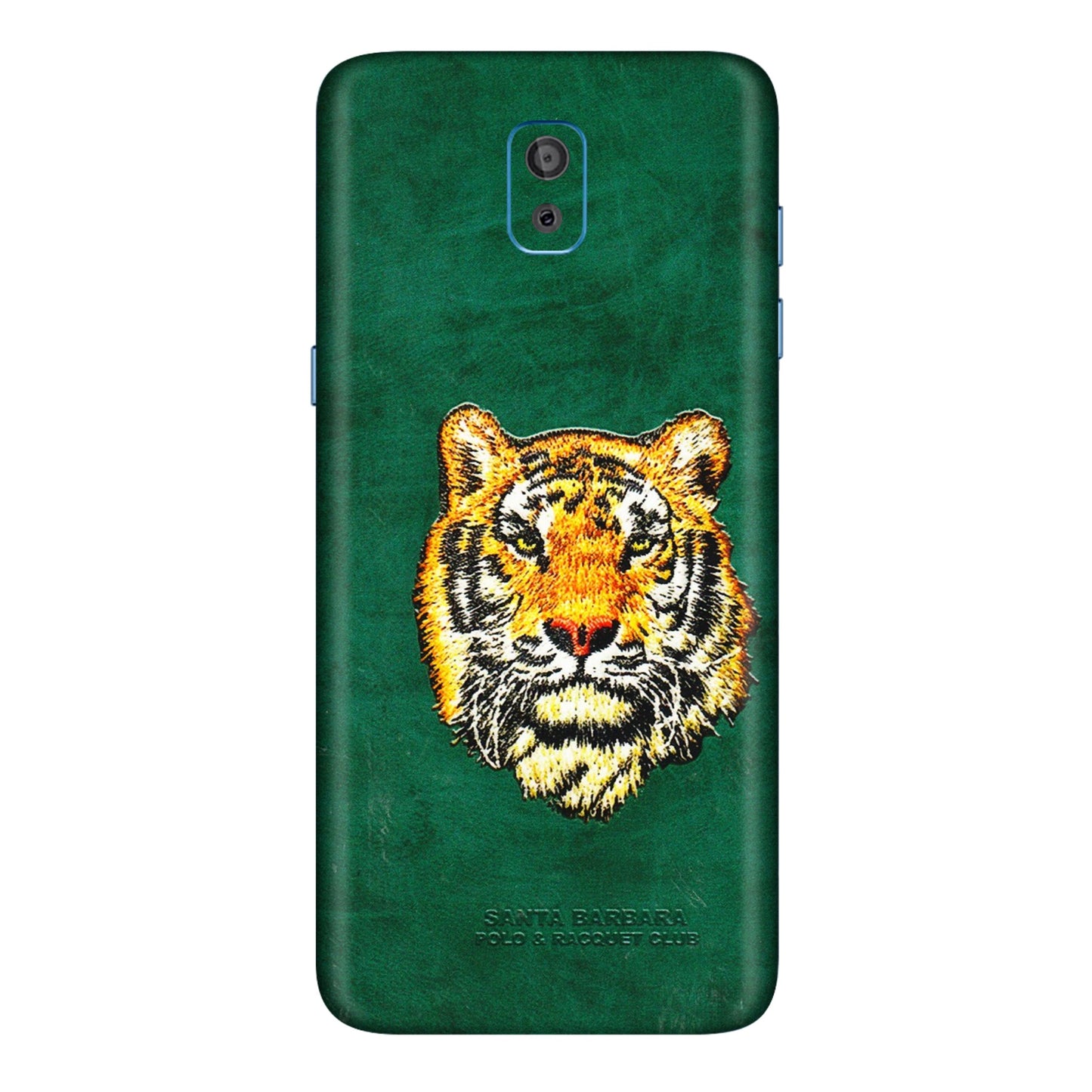 Samsung M/F/Note/Flip and C Phone Skins (All Models) - Leather Feel Tiger - 3D Embossed Finish (L-111) Samsung Galaxy On 8