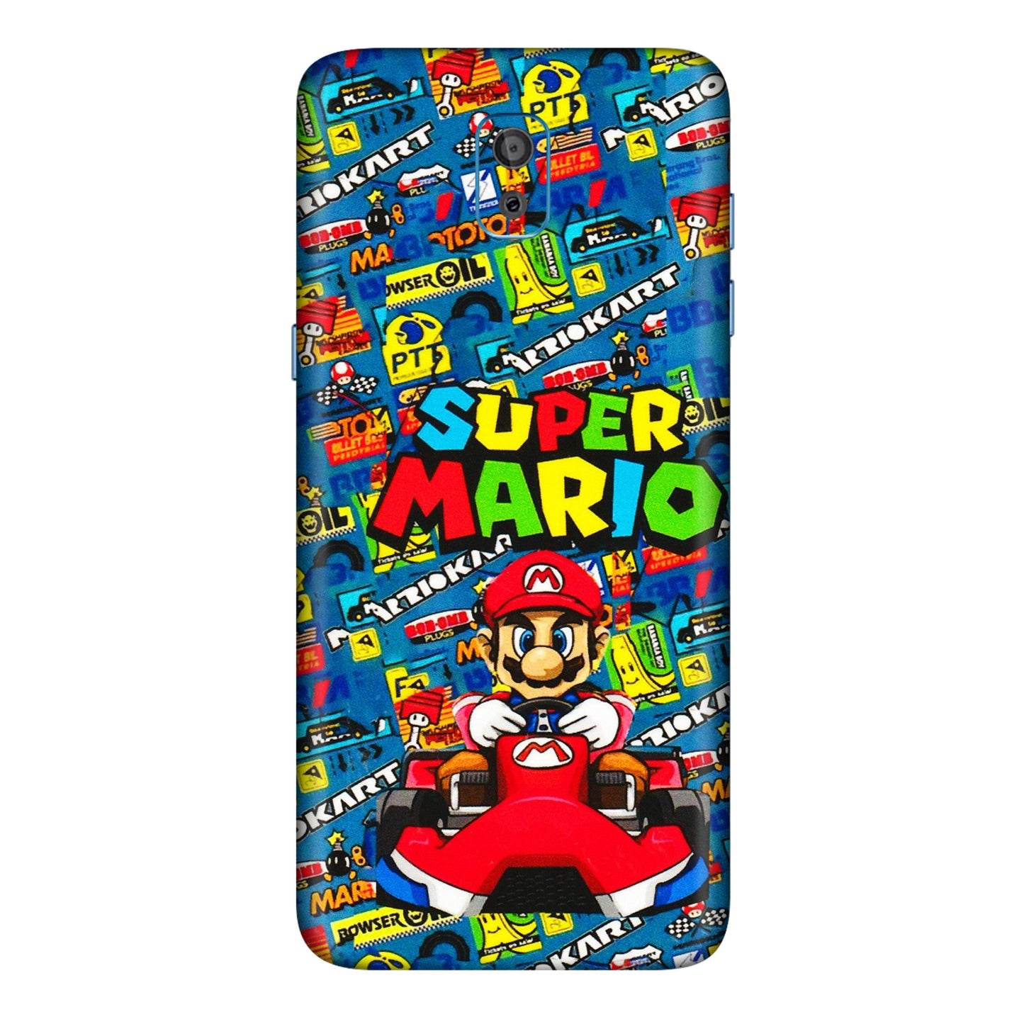 Samsung M/F/Note/Flip and C Phone Skins (All Models) - Super Mario Kart - 3D Embossed Finish (L-140) Samsung Galaxy On 8