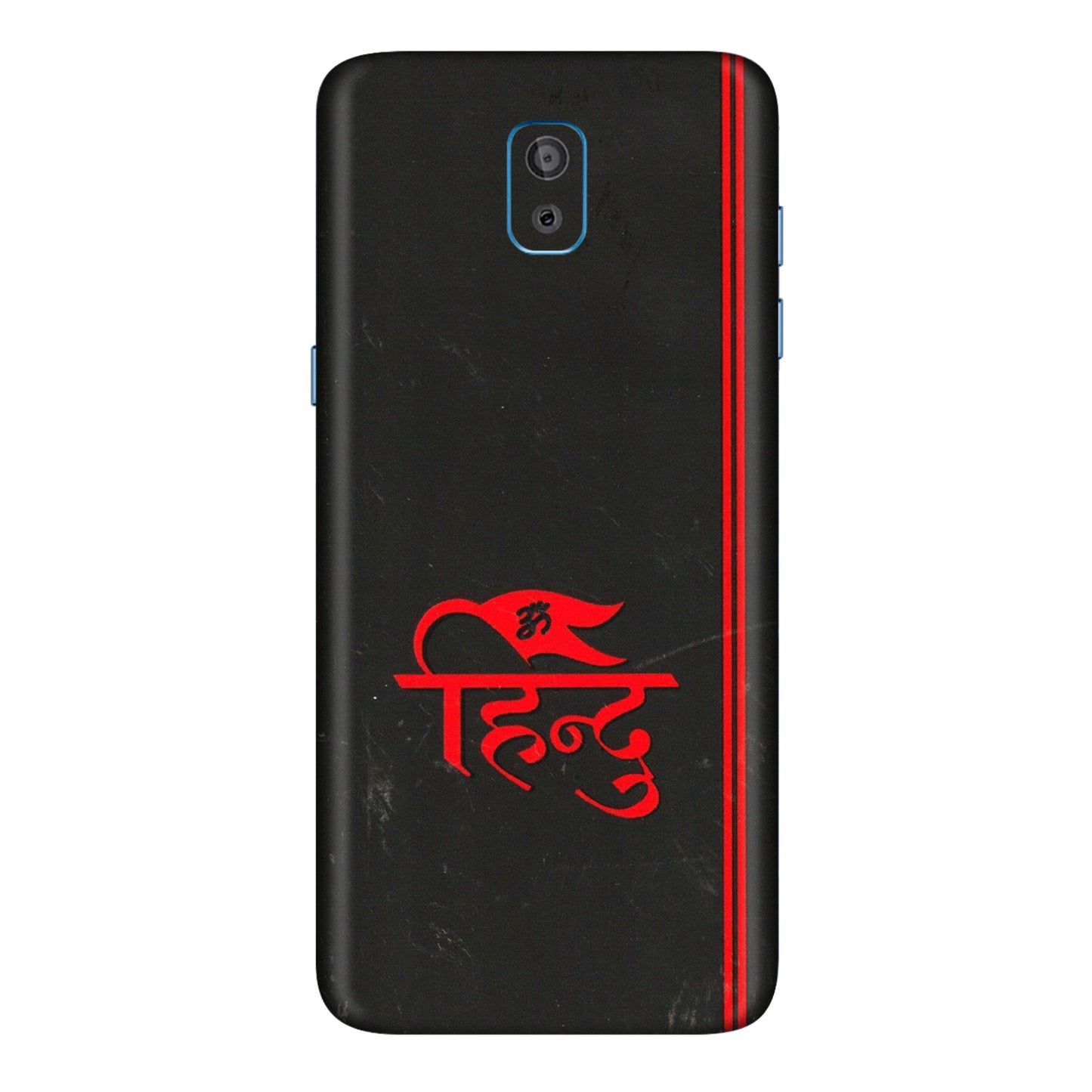 Samsung M/F/Note/Flip and C Phone Skins (All Models) - Hindu Black - 3D Embossed Finish (L-153) Samsung Galaxy On 8