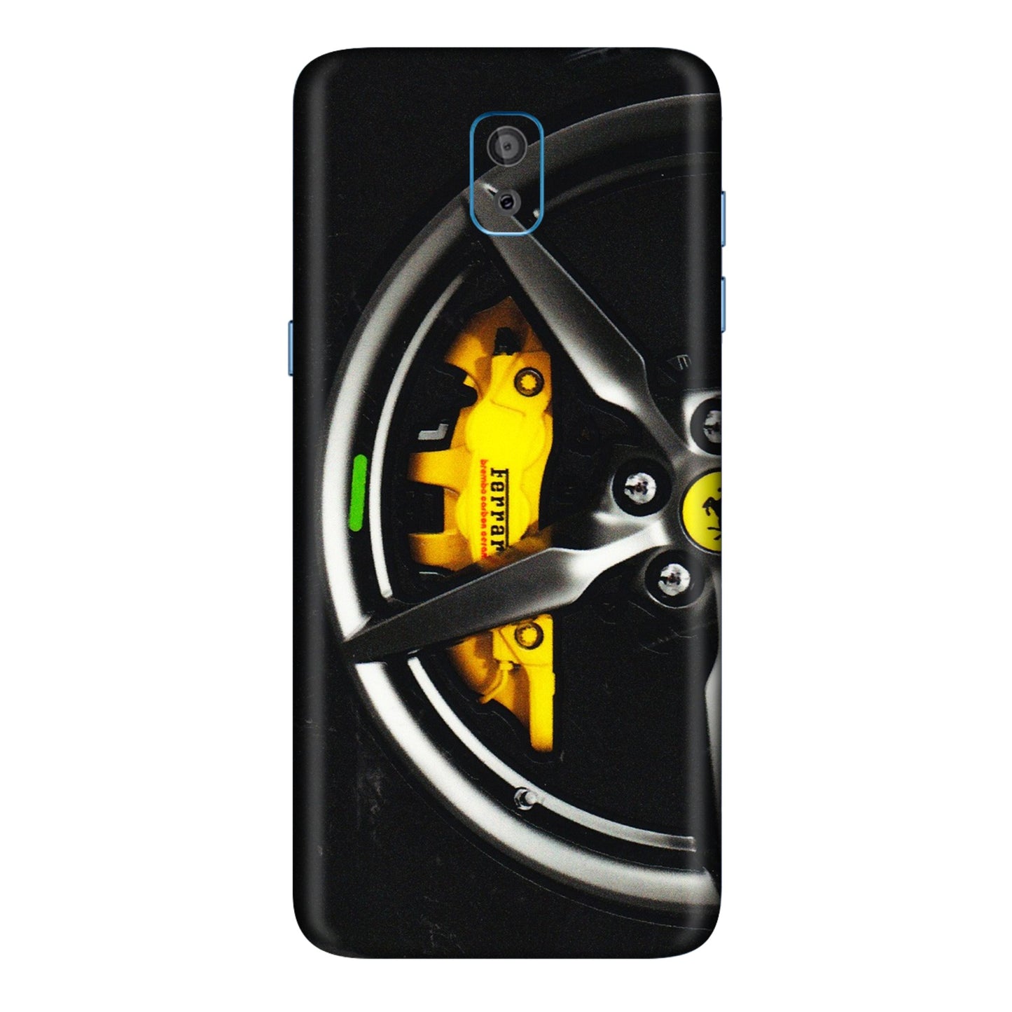Samsung M/F/Note/Flip and C Phone Skins (All Models) - Ferrari Wheel Alloy - 3D Embossed Finish (L-173) Samsung Galaxy On 8