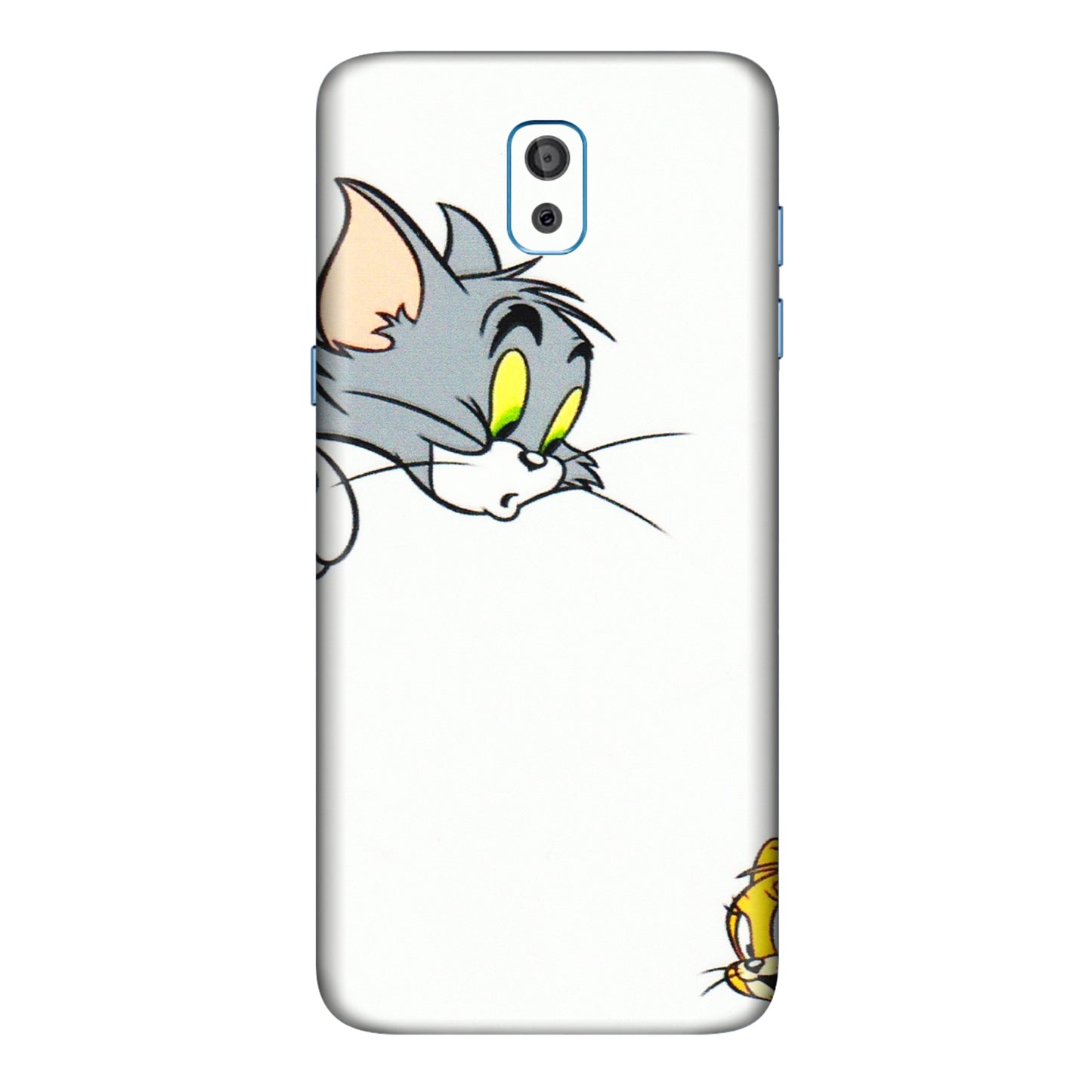Samsung M/F/Note/Flip and C Phone Skins (All Models) - Cute Tom And Jerry - 3D Embossed Finish (L-220) Samsung Galaxy On 8