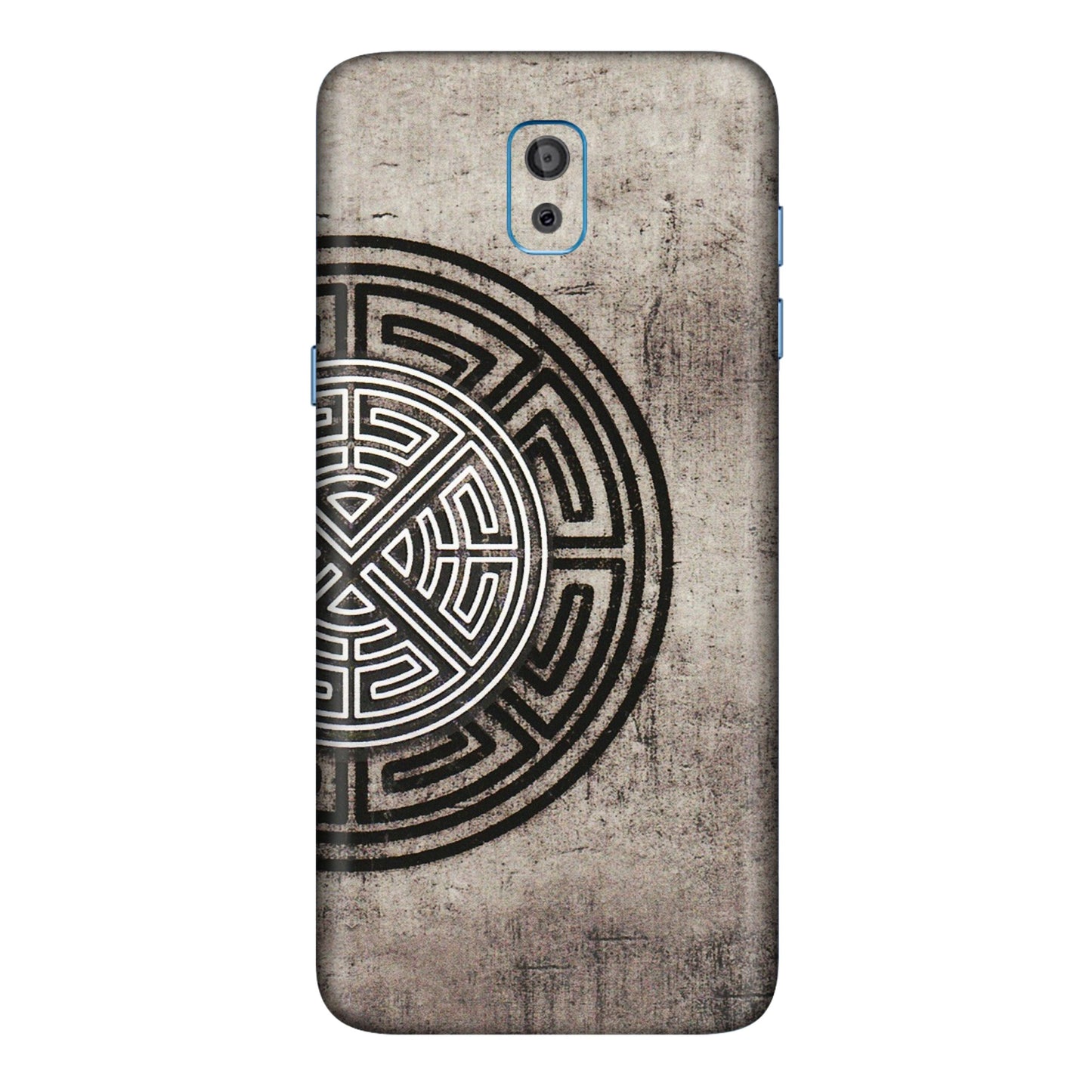 Samsung M/F/Note/Flip and C Phone Skins (All Models) - Mysterious Circular Design - 3D Embossed Finish (L-63) Samsung Galaxy On 8