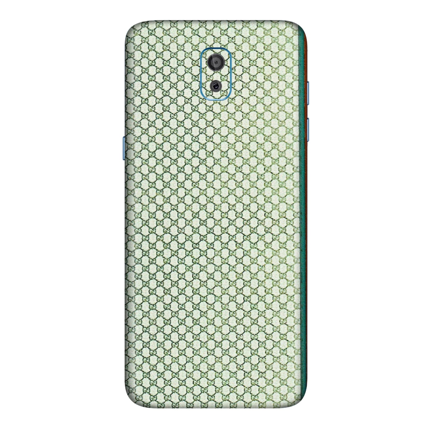 Samsung M/F/Note/Flip and C Phone Skins (All Models) - Gucci Fabric Pattern - 3D Embossed Finish (L-73) Samsung Galaxy On 8