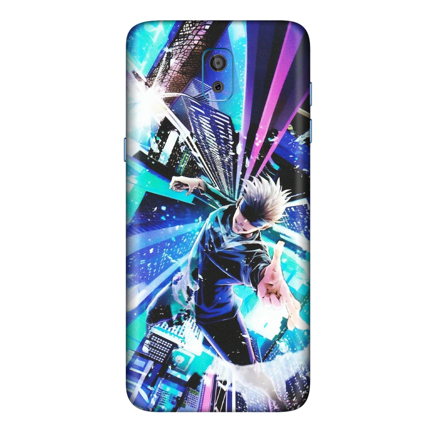 Samsung M/F/Note/Flip and C Phone Skins (All Models) - Manga Action Jujustu Kaisen Anime - Matte Finish (M-155) Samsung Galaxy On 8