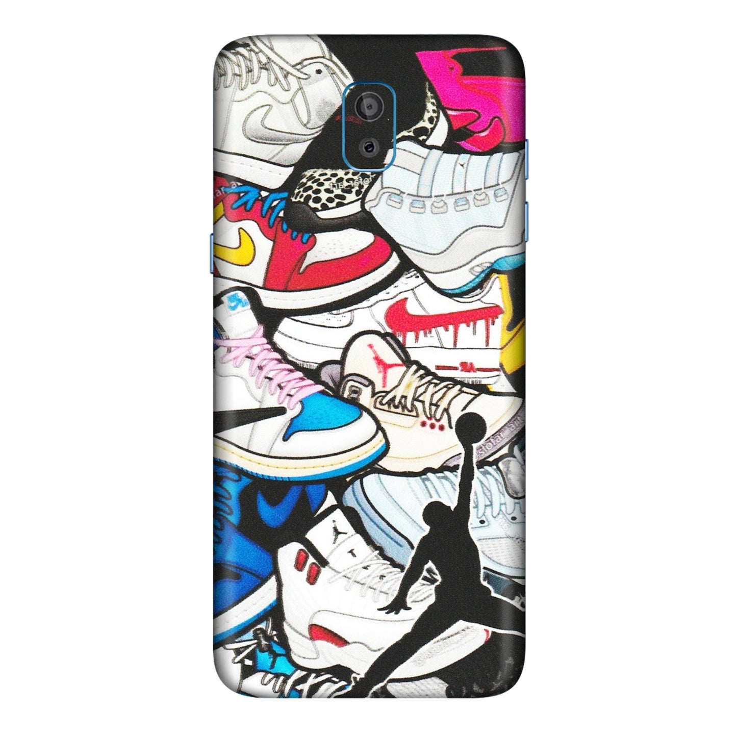 Samsung M/F/Note/Flip and C Phone Skins (All Models) - Jordan Sneakers Fan - Matte Finish (M-80) Samsung Galaxy On 8