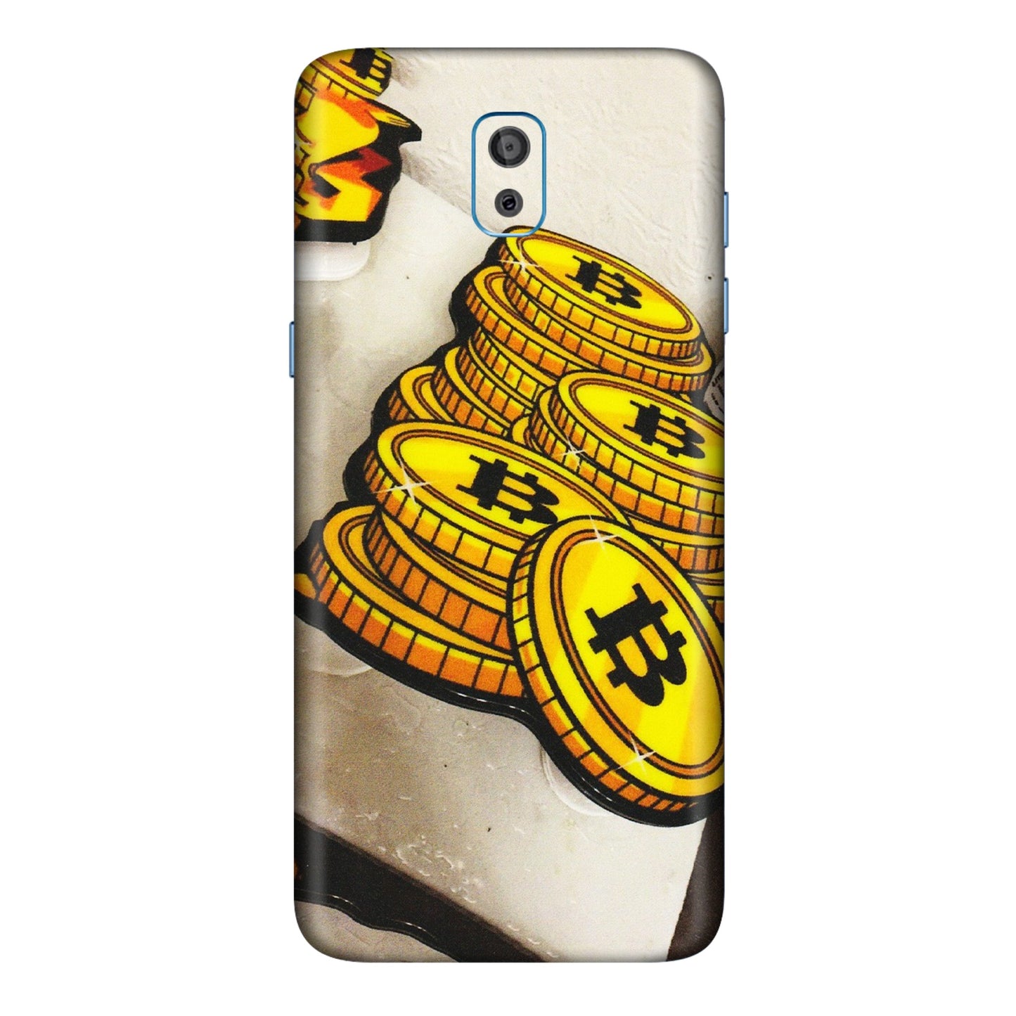 Samsung M/F/Note/Flip and C Phone Skins (All Models) - Billionaire Bitcoin Collection - Matte Finish (M-92) Samsung Galaxy On 8